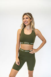 Underband Sports Bra - Earth Khaki