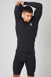 Long Sleeve Top - Black