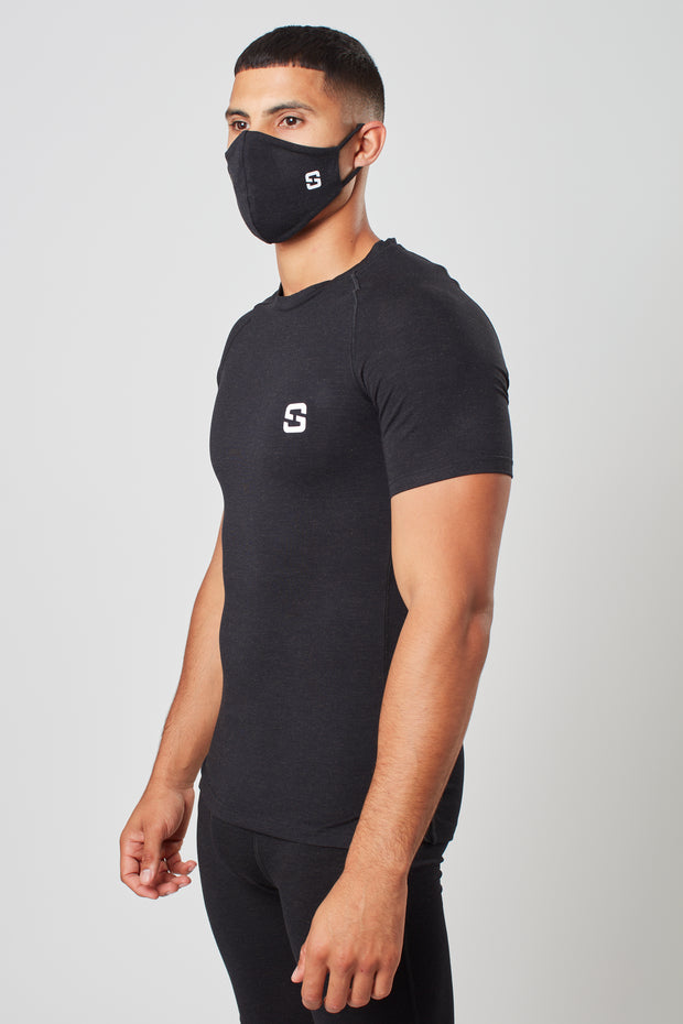 Mask - Marl Black