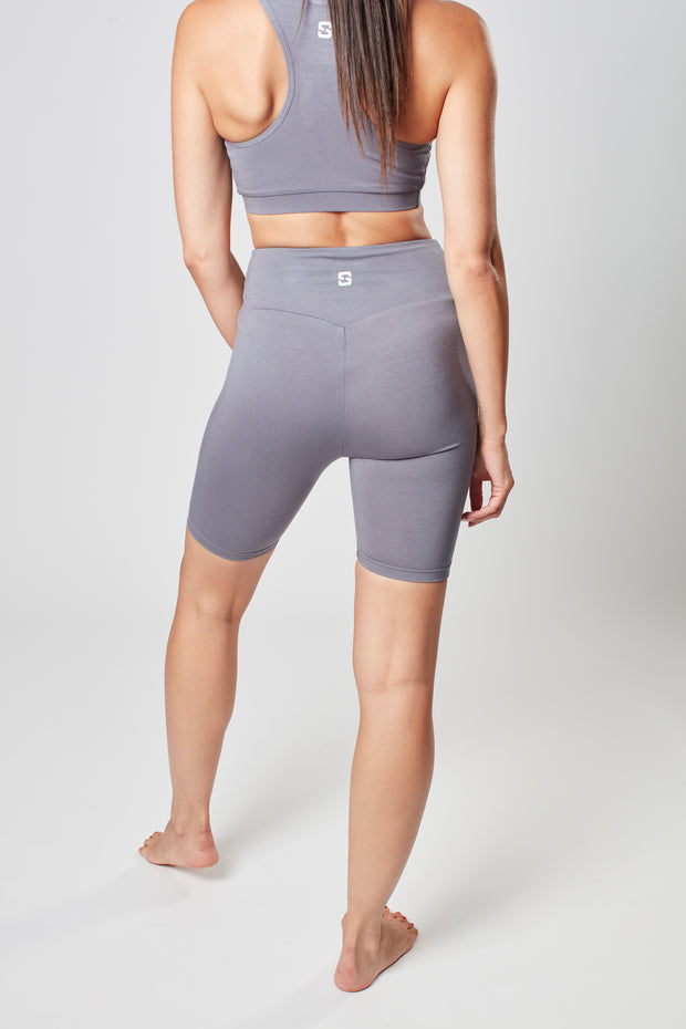 Biker Shorts - Grey